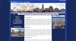 Desktop Screenshot of damhotel.com